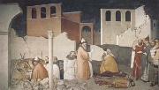 Ambrogio Lorenzetti St Sylvester Sealing thte Dragon's Mouth (mk08) Germany oil painting artist
